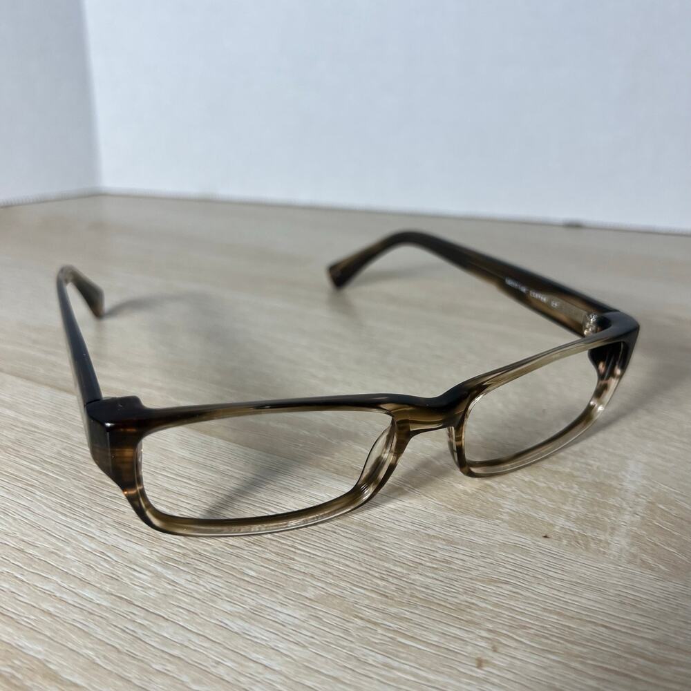Salt. Carter CT Eyeglasses Brown Striped Translucent Frames Only 54-17-145
